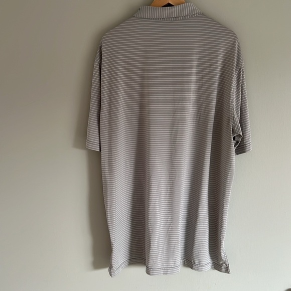 Peter Millar Summer Comfort Striped Polo Shirt Size XL - Picture 2 of 9